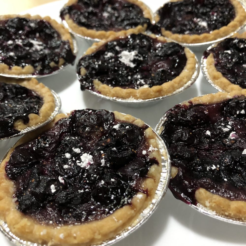 blueberry tarts