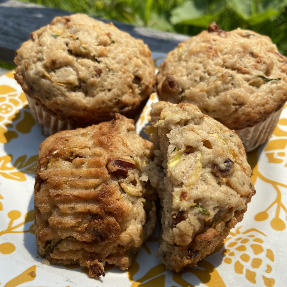 vegan zucchini muffins