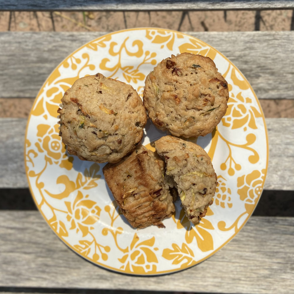 vegan zucchini muffins