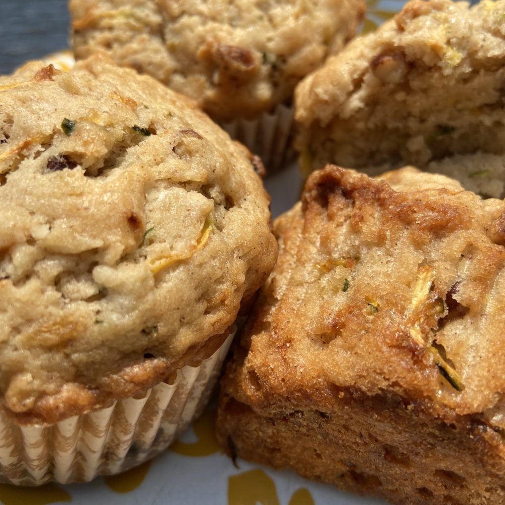 vegan zucchini muffins